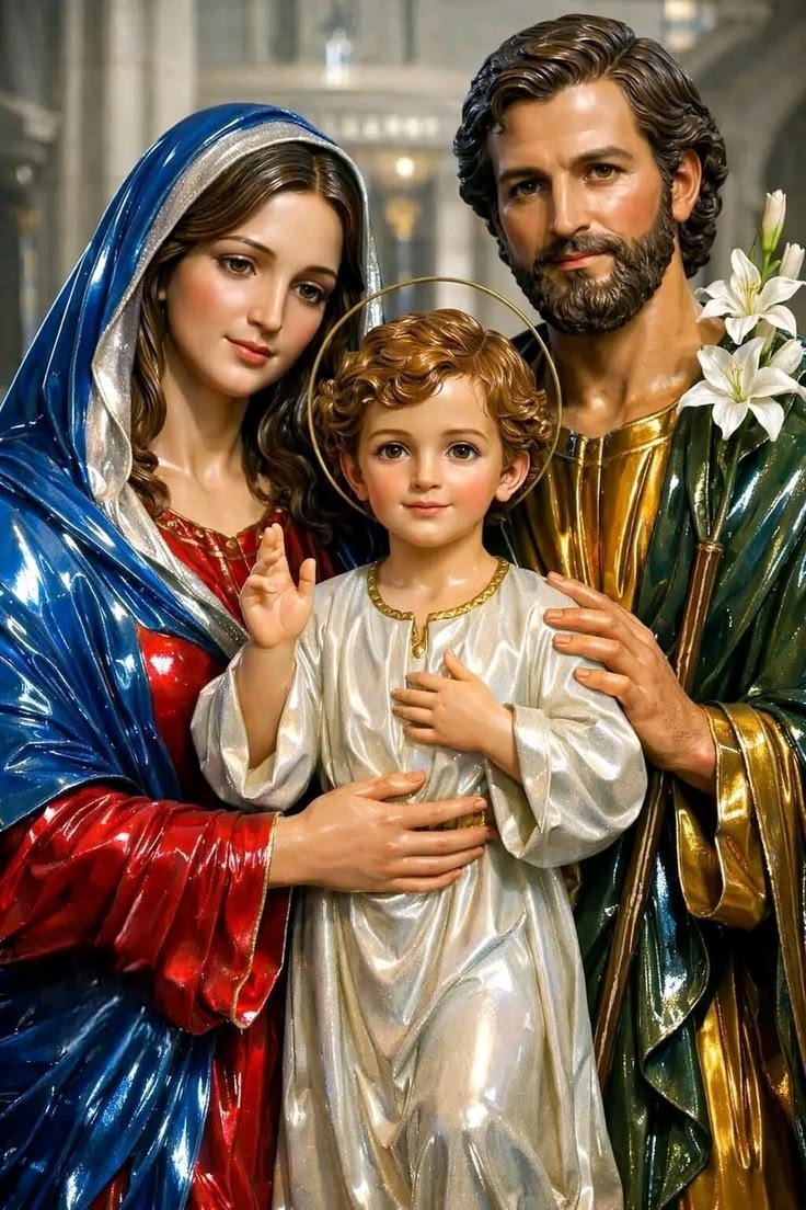 Mothermary0012's tweet photo. Holy family pray for us... https://t.co/0K3PcvwGix