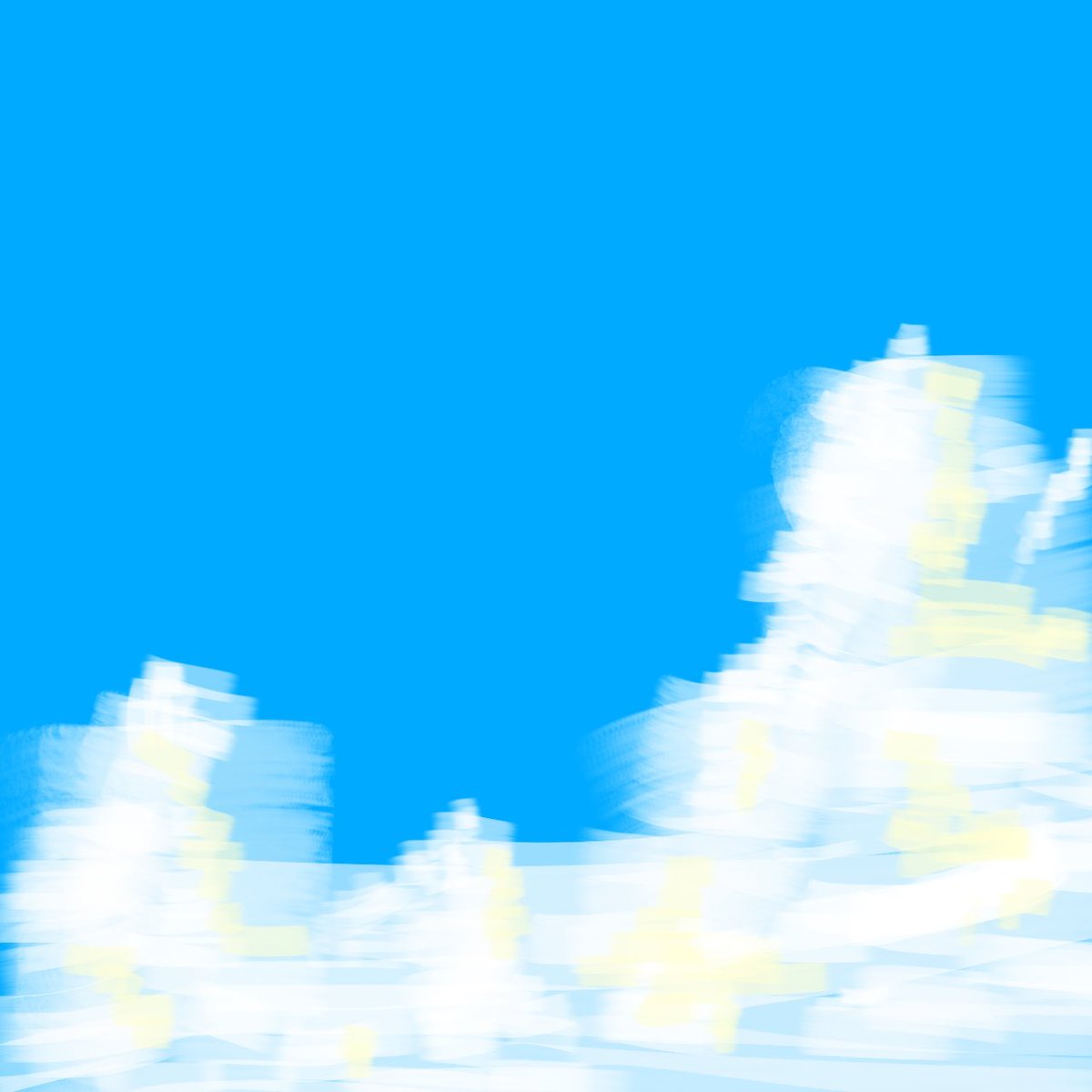 harimaru_eigo's tweet photo. おい見てくれ！！！
3色だけで綺麗な空ができたぞ！！！
それっぽい筆を横にひいただけだぞ！！
絵の世界面白すぎるだろ！！！ https://t.co/ihTV327Ruz