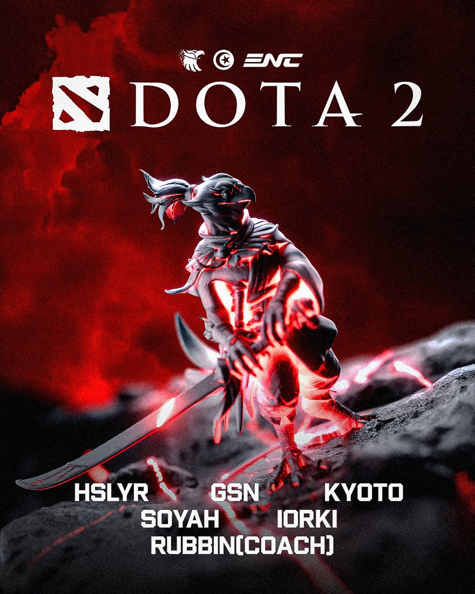 TeamTUN_Esports's tweet photo. 🇹🇳 The Tunisian national Dota 2 team begins its journey today in the ENC qualifiers for the MENA & Central Asia region, facing the Algerian national team 🇩🇿.

🎮 Roster:
• Hslyr
• gsN
• Kyoto
• Soyah
• Iorki

🧠 Coach: Rubbin

Wishing the best of luck to our champions 🇹🇳

@ENC_EN 
@ENc