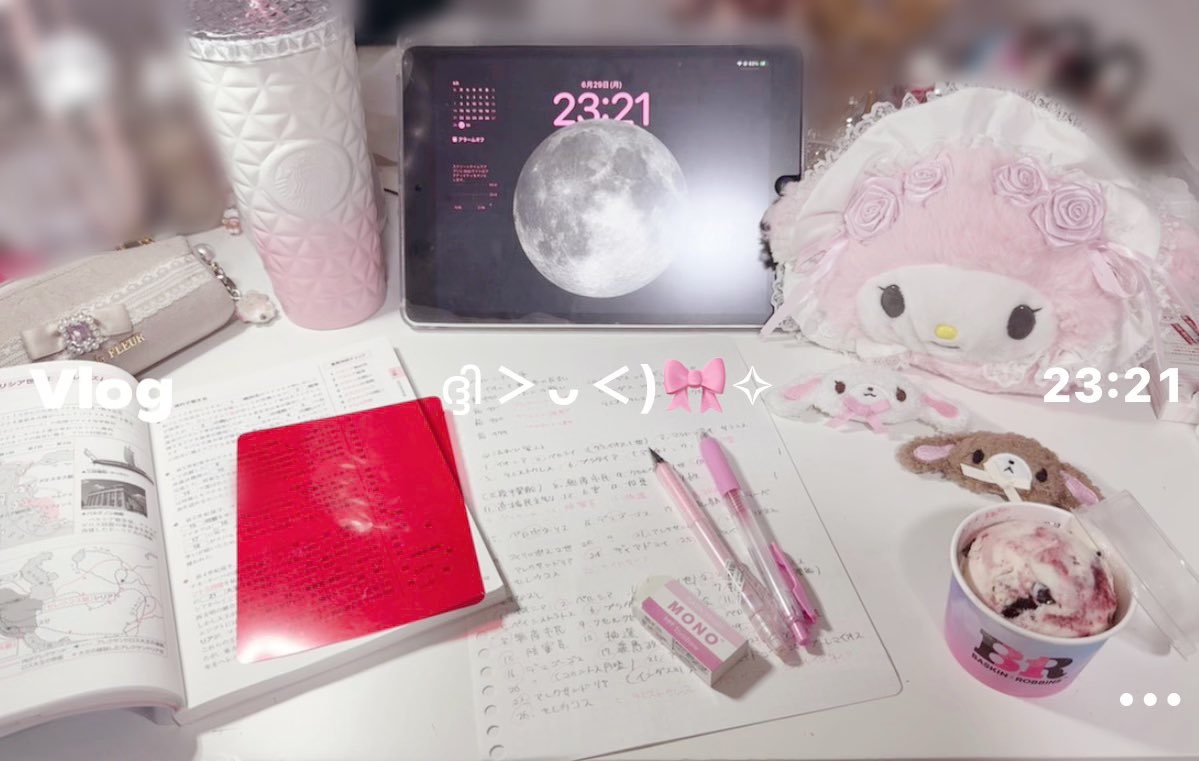 llowu_u's tweet photo. お勉強setlog、かわにーჱ̒^_  ̫ _^💘✨ https://t.co/vjQhCIZxyy
