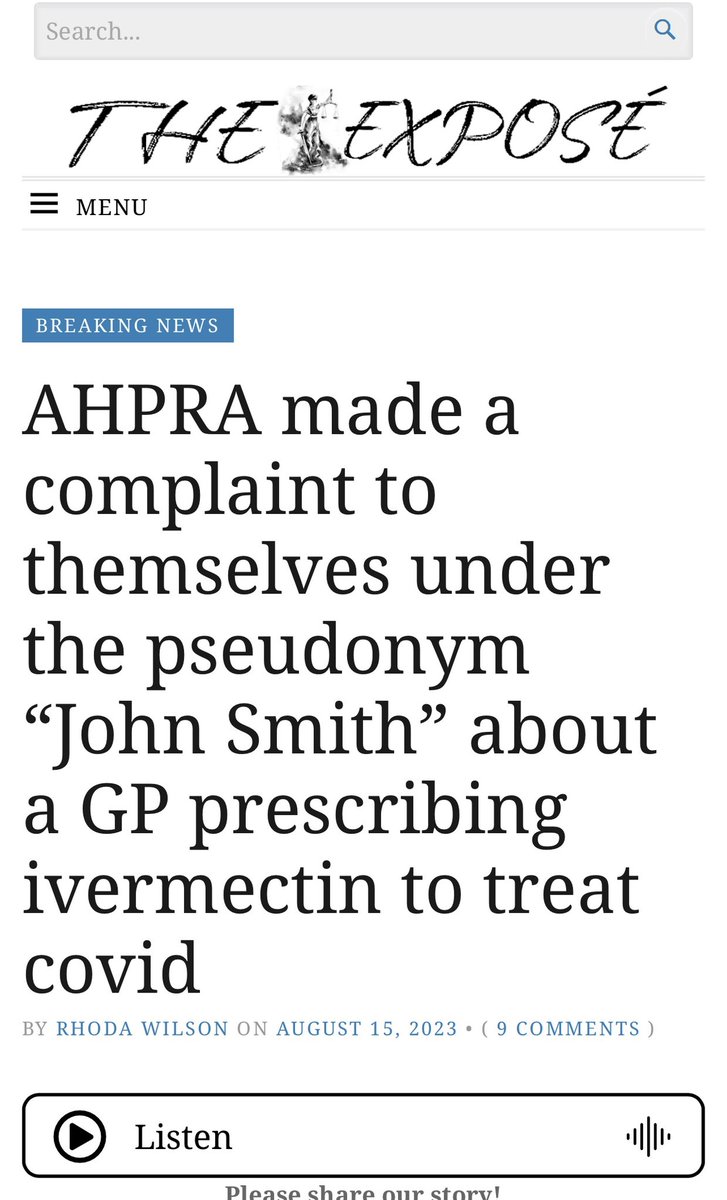 myletrinh123's tweet photo. The infamous  ‘Mr John Smith’ made it to The Expose. I paid a private investigator to trace the email address of John Smith complaint and it appears to be registered to a person who is on a board of trustee to a major teaching hospital. Also, this hospital during the plandemic vaccinated the nursing homes and the homeless people. I am not alleging any wrong doing. I believe the police should investigate this complaint if not ICAC should investigate.  

The report of the private investigator was refused admission into evidence on the basis that it was submitted late. Yet reports from my expert witnesses, which were submitted even later, were admitted and accepted into evidence.

The alternative is that the person whose email is linked to this case contact me to clarify the facts. 

https://t.co/PkKnmQJZac