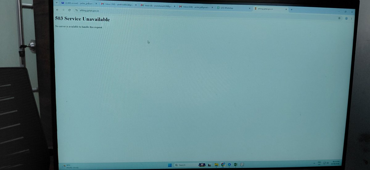 amitsethi0310's tweet photo. #gstat not working 
@GSTATofficial https://t.co/yiI0gLB7L2