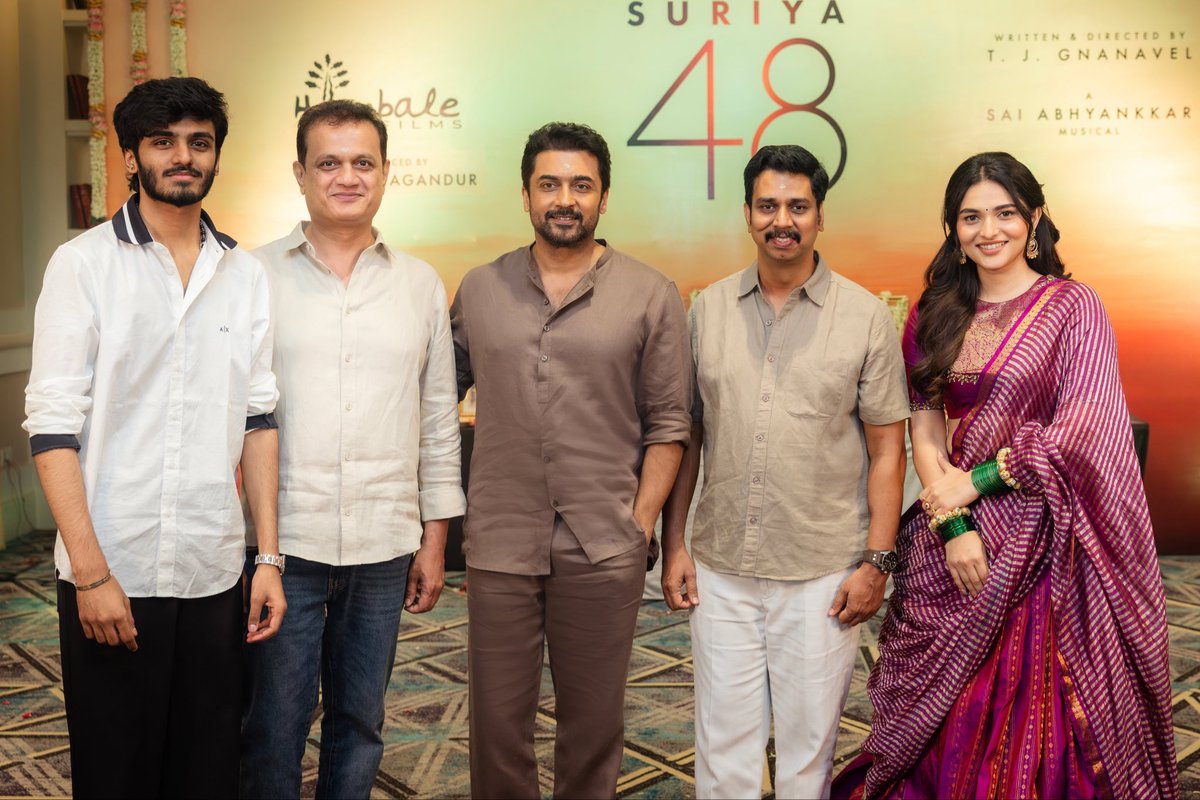 letscinema's tweet photo. Suriya 48 — on floors. https://t.co/HcD4R4tmDv