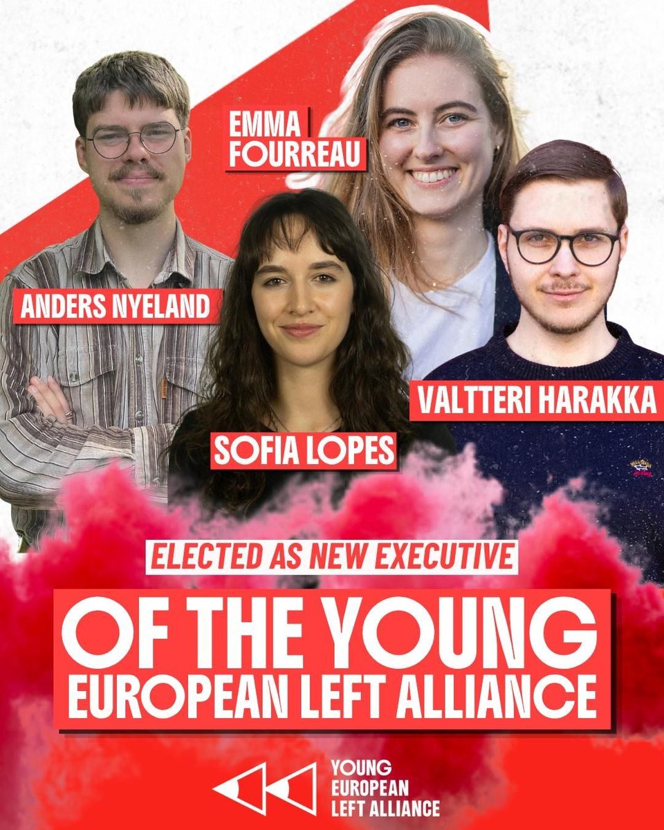 LeftAlliance_EU's tweet photo. Introducing YELA — the Young European Left Alliance!

ELA and YELA are happy to announce the official creation of YELA: a common platform for the left-wing youth in Europe - anti-fascist, feminist, environmentalist, and anti-imperialist. https://t.co/HbwFq2tgd6