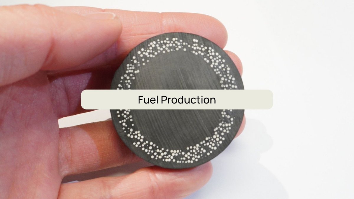 KairosPower's tweet photo. Kairos Power vertically integrates the production or assembly of components and materials that are:  

🧂: Salt-connected 

🦺: Safety-related 

🔧: Not available off-the-shelf.  

This drives down costs and mitigates supply chain risk for our commercial fleet. https://t.co/lff8n6ZYQX