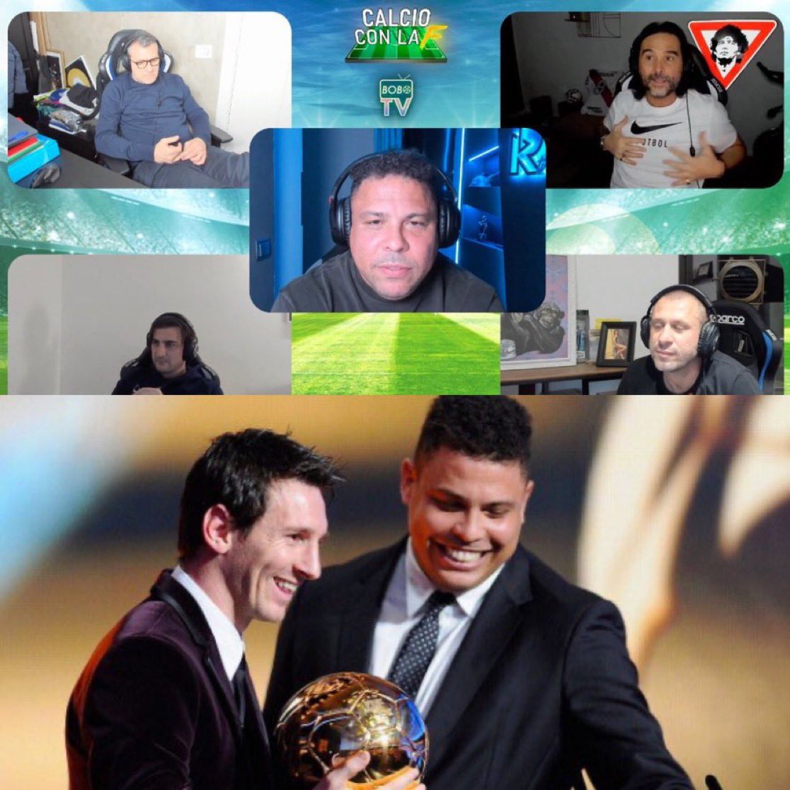 Interviewer: “Messi or R9?” Ronaldo Nazário: “Messi. Messi, of course ...