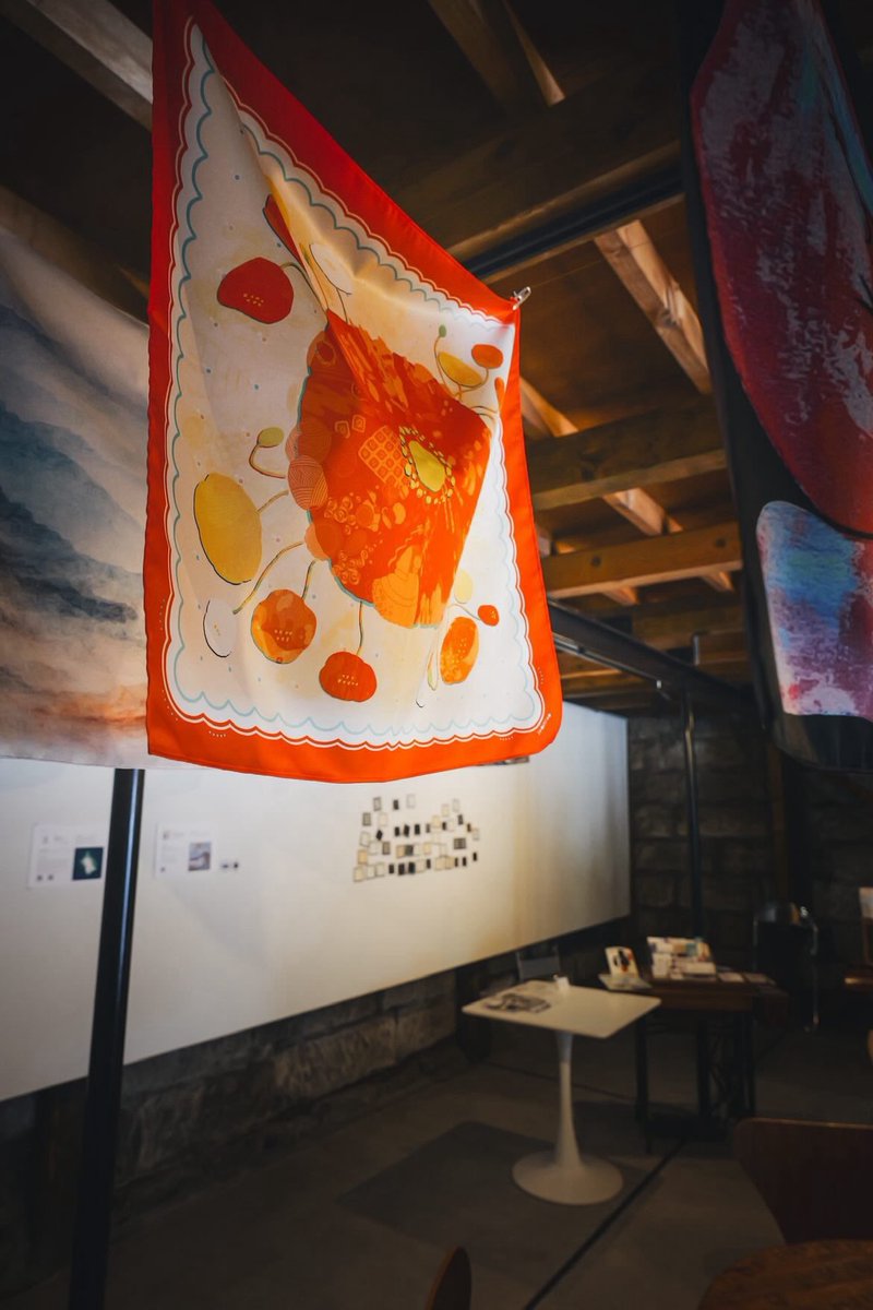 itonito_'s tweet photo. 事後報告ですみません！
SCARF展に参加させていただいていました⚐ﾞ https://t.co/79SUA1IFRg