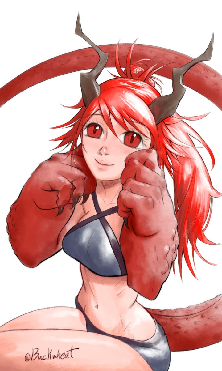 Mtumgi's tweet photo. Random dragon girl

#illustrationㅤ #oc https://t.co/QMv230CqPM