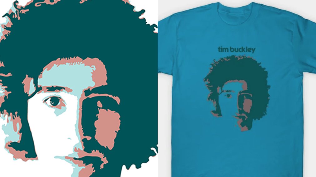 productxart's tweet photo. Tim Buckley 
TEEPUBLIC: https://t.co/AXiygr2MWD 

#timbuckley #jeffbuckley #starsailor #happysad https://t.co/w9ZaswuSjn