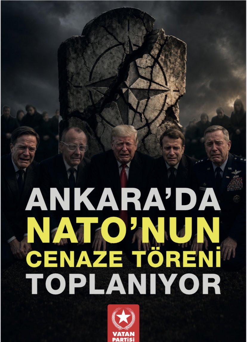 VatanEdremit's tweet photo. 🗓️1 Temmuz Çarşamba günü 
⏰ 13.00 de 
📍Edremit Cumhuriyet Meydanı’nda

“ANKARA NATO'YA MEZAR OLACAK”  konulu basın açıklaması ve imza masası  çalışması yapılacaktır.

Türkiye topraklarında NATO'nun ölüsüne bile yer yok.

Ankara, NATO'nun son durağı olacak. Beyin ölümü gerçekleşen NATO mezarına girecek!

Tüm halkımızı bekliyoruz!