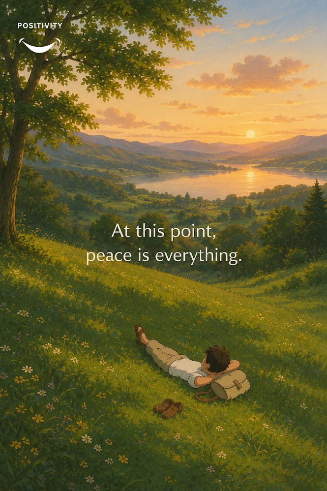 PositivitySaid's tweet photo. Peace is not something you find at the end of the journey. https://t.co/S4onYXN7zY