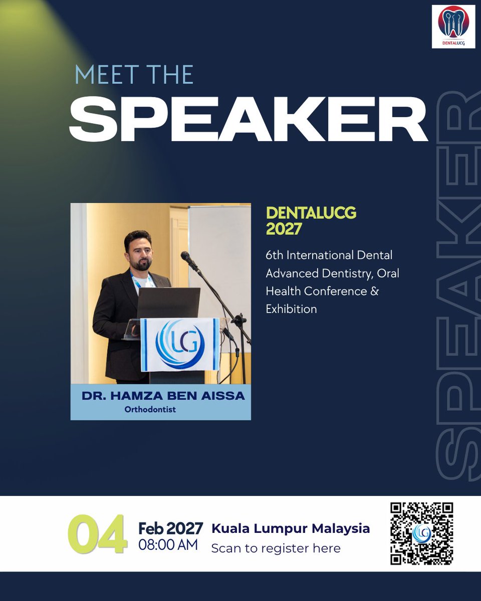 DentalUCGCongre's tweet photo. #CallforSpeakers 6th #InternationalDentistryConference #AdvancedDentistry #OralHealthExhibition Feb 04–05, 2027 Malaysia 

https://t.co/QCvSf2XhgM

#DentalUCG2027 #DentalEducation #DentalResearch #DentalTechnology #DentalInnovation #Prosthodontics #Orthodontics #Endodontics https://t.co/99nZmnfWWJ