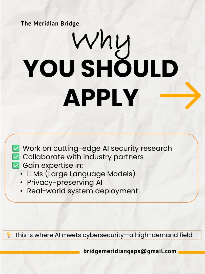 MeridianBridge's tweet photo. If you need any help with documentation, application review, tightening your application stack - send an email to bridgemeridiangaps@gmail.com.

If you want direct recommendations and profile fits, send an email also.
 
#foryou #migration https://t.co/WhQbzCs3mg