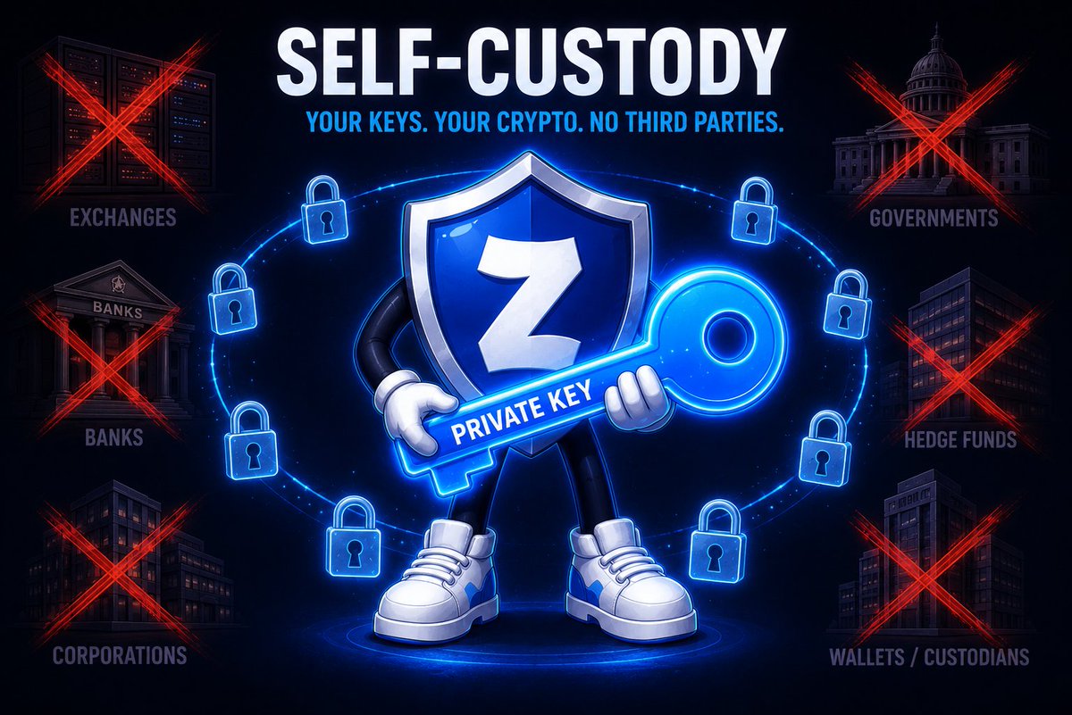 zkxwallet's tweet photo. Self-custody means ZKX has zero access to your funds.

❌ We can't freeze them.
❌ We can't move them.
❌We can't read your private keys.

Not now. Not ever.

Your keys are encrypted locally on your device. Only you have access.

Not your bank's. Not our company's. Yours. https://t.co/0BSyIR83Co