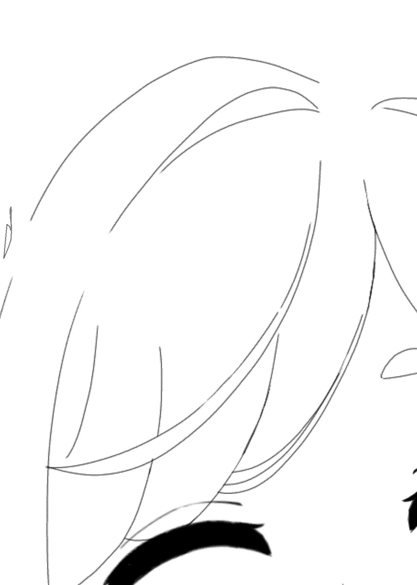 eix_0x2Pi's tweet photo. ひっさしぶりに細い線で描いております https://t.co/eesyzhsQgf