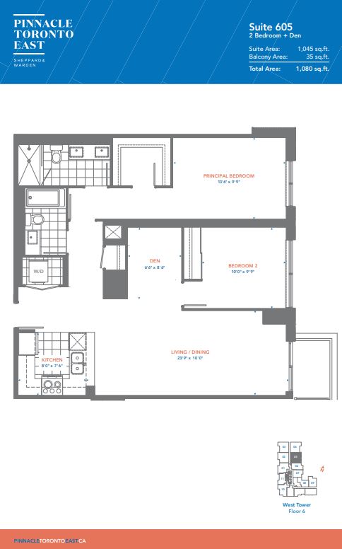 PinnacleINTL's tweet photo. One of our #MoveInNow options at Pinnacle Toronto East, have a look at Suite 605!

📱: 437.913.9135
✉️: info@pinnacletoronoeast.ca
Appointments: https://t.co/ihrVkXdglX

Learn More: https://t.co/pFI4fuZcHK https://t.co/B6dE7XLH6R