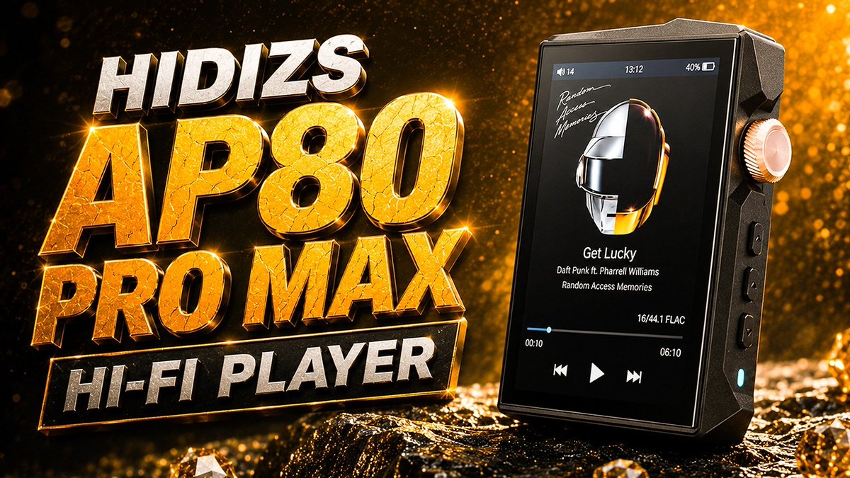 Hidizs's tweet photo. “Ultimately, I came to the conclusion that the HIDIZS AP80 PRO MAX is a truly successful audiophile player.”
— ICYGENIUS

ICYGENIUS praised its neutral, balanced sound that lets headphones shine without adding its own coloration.

🎥 :  https://t.co/i4ChF6LUTF https://t.co/ysC6kO0vFl