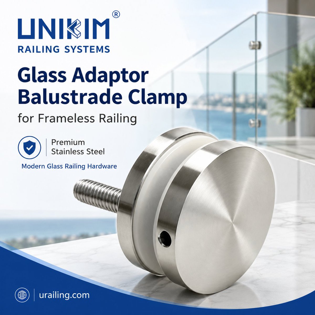 Unikimrailings's tweet photo. 💎 Glass Adaptor Balustrade Clamp for Frameless Railing
https://t.co/98mC0lfAoT
📞 Call: 086-180 6711 7359
📧 Email: sales@unikimchina.com
🌐 Visit: https://t.co/FCPuiLkeZP
#UNIKIM #GlassAdaptor #BalustradeClamp #Frameless #GlassRailing #StainlessSteel #RailingSystems https://t.co/GUCrOZJHOk