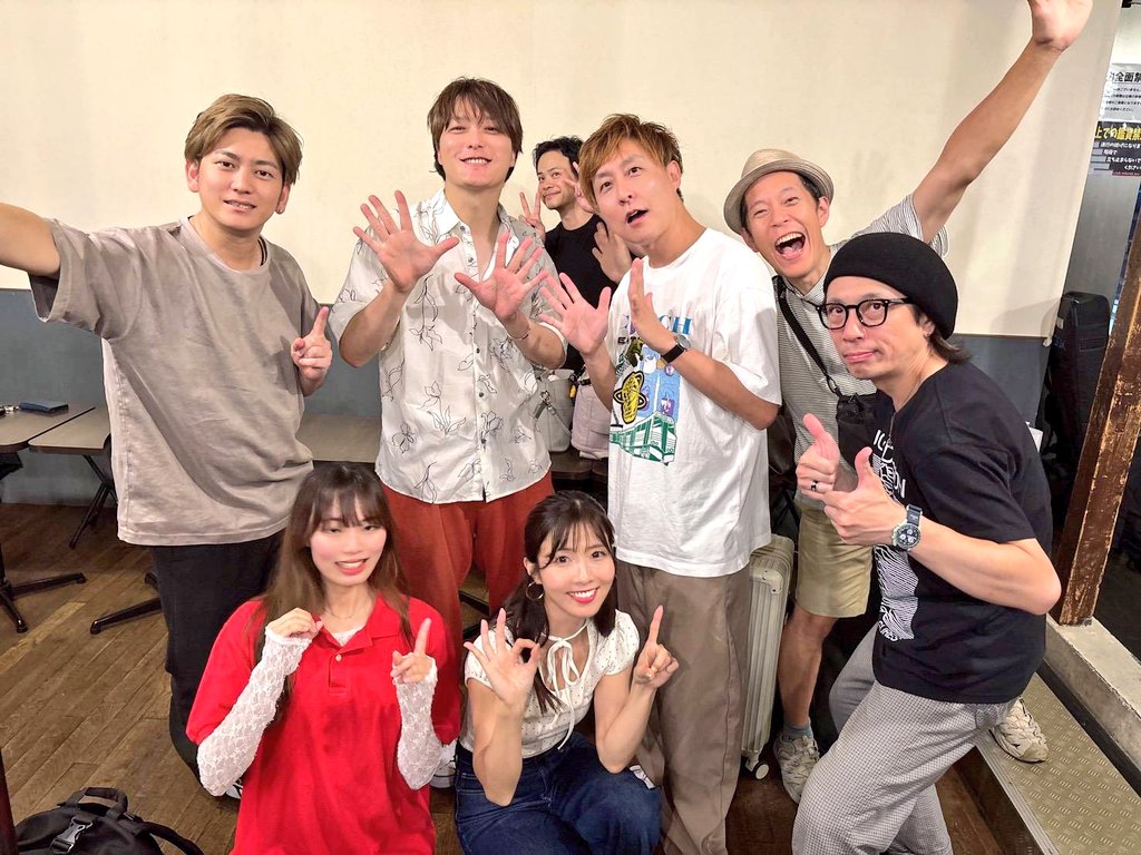 katsu_uda's tweet photo. 3ヶ月振りの

3Gライブでしたー！！

ありがとうございましたー🙏

次は、
8/14
Arc
よろしくでーす😃 https://t.co/BLqAeo0fP1