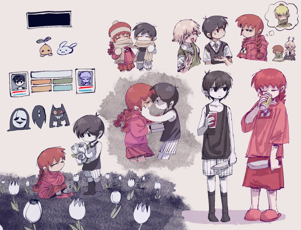 TSPDG_pizza340's tweet photo. #omori x #yumenikki https://t.co/1t0fKV8PH5
