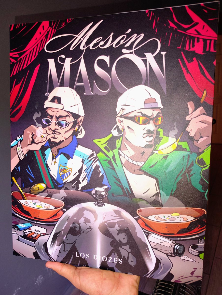 Tyrone_Josep's tweet photo. Hola buenas ✋🏾😌 siempre es bueno darse un gustito, poster top 12x15 PVC de la portada de Mesón Masón, quedó guapísimo igual que las 20 canciones del Disco, felicitar a los artistas que colaboraron en el álbum vaya arte. https://t.co/zQqsBIOW8H https://t.co/IYVRyxqCeg @Rafacos22 https://t.co/LOUZogJWNV