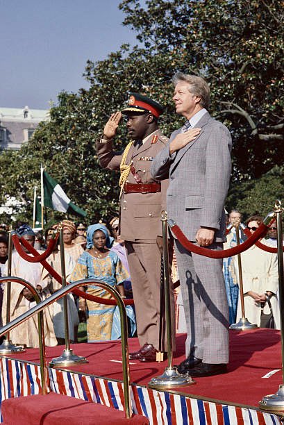 firstladyship's tweet photo. Obasanjo created the now disappearing Nigerian middle class families through his Telecom Reforms (AKA - GSM Liberalization).

He did that without weaponizing poverty. 

Upward Mobility was everywhere. For the first time since the Oil Boom of the 70s, Nigerians in their millions entered the middle class bracket.

ECONET & MTN sprang up everywhere. Millions became recharge card vendors. Nigeria became a Red & Yellow kiosks & umbrella nation.

I.T jobs sprang up. Internet cafes & ICT centers followed. AFRIHUBS sprang up across Nigerian campuses. OBJ laid Nigeria’s very first fiber-optic backbone, the SAT-3/WASC submarine cable. He launched your first Satellite.

You had several websites advertising jobs. Millions got jobs without knowing anyone.

No Nigerian President (love/loved) the country more than OBJ. He is a nationalist to the core.

Obasanjo had zero tolerance for tribalism & nepotism. As long as you were competent? YOU WERE HIRED! He recruited the brightest of minds, some of whom were: NOI, Bola Ige, Nasir El-Rufai, Dora Akunyili, Frank Nweke Jr, Tonnie Iredia, Oby Ezekwesili, Chukwuma Soludo, Chukwuemeka Chikelu & others.

OBJ did banking reforms, AKA Consolidation. Baba Shege is how you pull people out of poverty. Teachers bought cars on his watch.

They bought:

Passat.
Audi 80.
Daewoo.
Peugeot.
Omega Opel.
Honda Prelude.
Mercedes 190 (Baby Benz).
Mercedes W123 (German Mistake), etc.

He built the Moshood Abiola National Stadium (originally called Abuja National Stadium). It was built for the 8th All-Africa Games.

OBJ built the Geregu & Omotosho Power Stations to support the national grid.

He raised your external reserves from less than $10 billion to over $40 billion. He got you the landmark $18 billion debt write-off. He wiped off your external debt by paying the remainder.

OBJ stabilized Nigeria & kept the military in the barracks. No one would have steered the ship of state better. He carried out reforms without propaganda. You could see it, you could touch it. No one told you to hold your governors.

No one has achieved 10% of OBJ’s records. Guess what? He carried out these reforms without sending Nigerians into abject poverty.

On his watch, the National Orientation Agency (NOA) was active. Your Green Passport & the Naira were strong. And for the first time in a long time, Nigerians were proud of their country

Obasanjo created the EFCC & the ICPC. He established the National Pension Commission (PenCom). He conducted the last national population & housing census in Nigeria.

OBJ hosted the Commonwealth Heads of Government Meeting (CHOGM) with Queen Elizabeth II in attendance. He hosted the 8th All-Africa Games & the famous FESTAC 77.

No one understood “Unity & Image-making” like OBJ did. His administration remains the ONLY government that got Foreign Policy right!

The only administration that was able to influence three U.S presidents to visit Nigeria.

Obasanjo was at the forefront of the fight for the liberation of South Africa from Apartheid.

He led the liberation of Angola, South Africa, Zimbabwe (then Rhodesia), Mozambique, Namibia. Sierra Leone, & Liberia. On his watch? Nigeria led the continent of Africa. You were the most conspicuous in rooms abroad. OBJ led Africa (the AU & ECOWAS) like a colossus.

He is the only Nigerian president (dead or alive) that attended the G7 Summit — THREE TIMES!

He entered rooms that no other Naija President has entered. Africa had men who knew what to do. OBJ was one of them! He is the best you’ve had! THE BEST YOU MAY EVER HAVE! 🫡 🫡