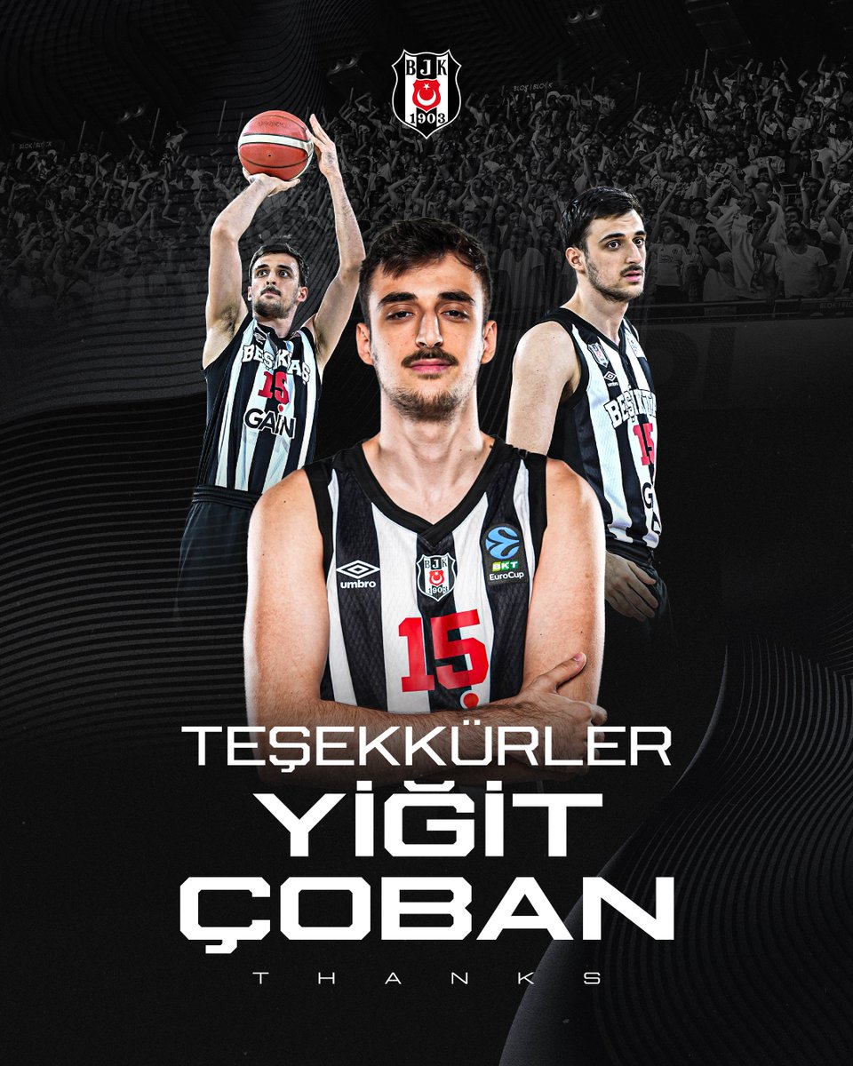 BJK_Basketbol's tweet photo. Teşekkürler Yiğit Çoban

Beşiktaş Basketbol Takımımızın sporcusu Yiğit Çoban ile karşılıklı anlaşarak yollarımızı ayırmış bulunmaktayız.

Yiğit Çoban’a emekleri için teşekkür eder, bundan sonraki kariyerinde başarılar dileriz. https://t.co/xFgFiN2yrI