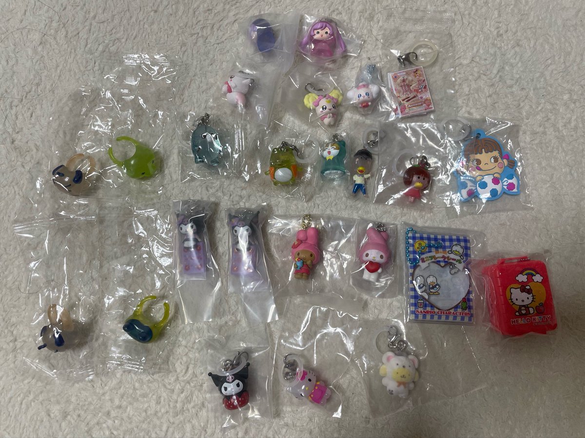 Toreeeennn's tweet photo. ガチャガチャ 交換 めじるし アイカツ プリパラ サンリオ ディズニープリンセス プリキュア たまごっち

【求】3枚目or未所持めじるしorサンリオ関連何でも検討
【譲】1,2枚目

郵送での交換希望📮
お気軽にお声掛けください! https://t.co/QtgjBlRFsi
