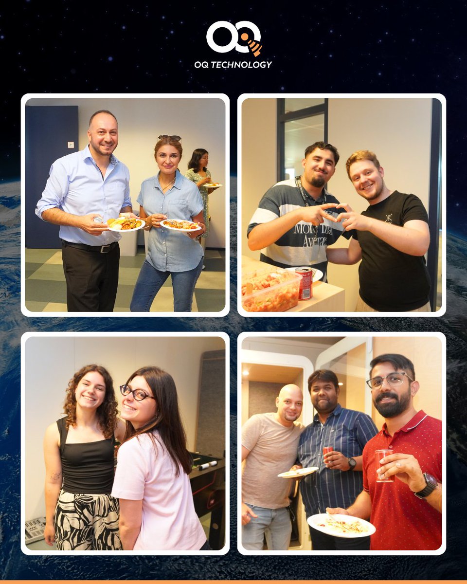 OQTEC's tweet photo. Last week, our Luxembourg Team came together for another Potluck Lunch.

Introduced by our COO Marwah Naseem, this tradition brings colleagues together to share homemade dishes, discover flavours from different cultures, and enjoy quality time beyond the workplace.

At @OQTEC , we believe that the strongest teams are built not only through innovation and collaboration, but also through the experiences we share together.

#OQTechnology #OQTeam #LifeAtOQ #TeamCulture #Potluck