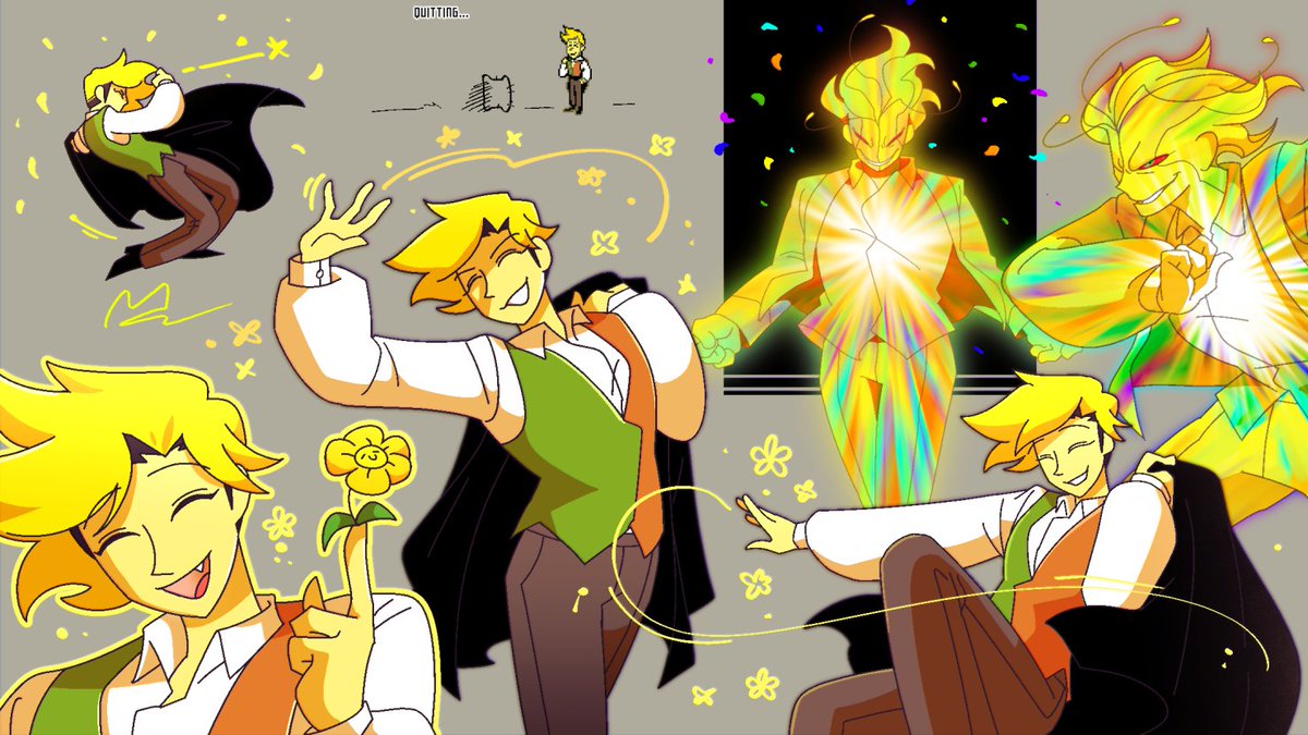 lisa77494's tweet photo. #deltarunechapter5 #DELTARUNESPOILERS
full of HOPE https://t.co/o52TO1Z7A1