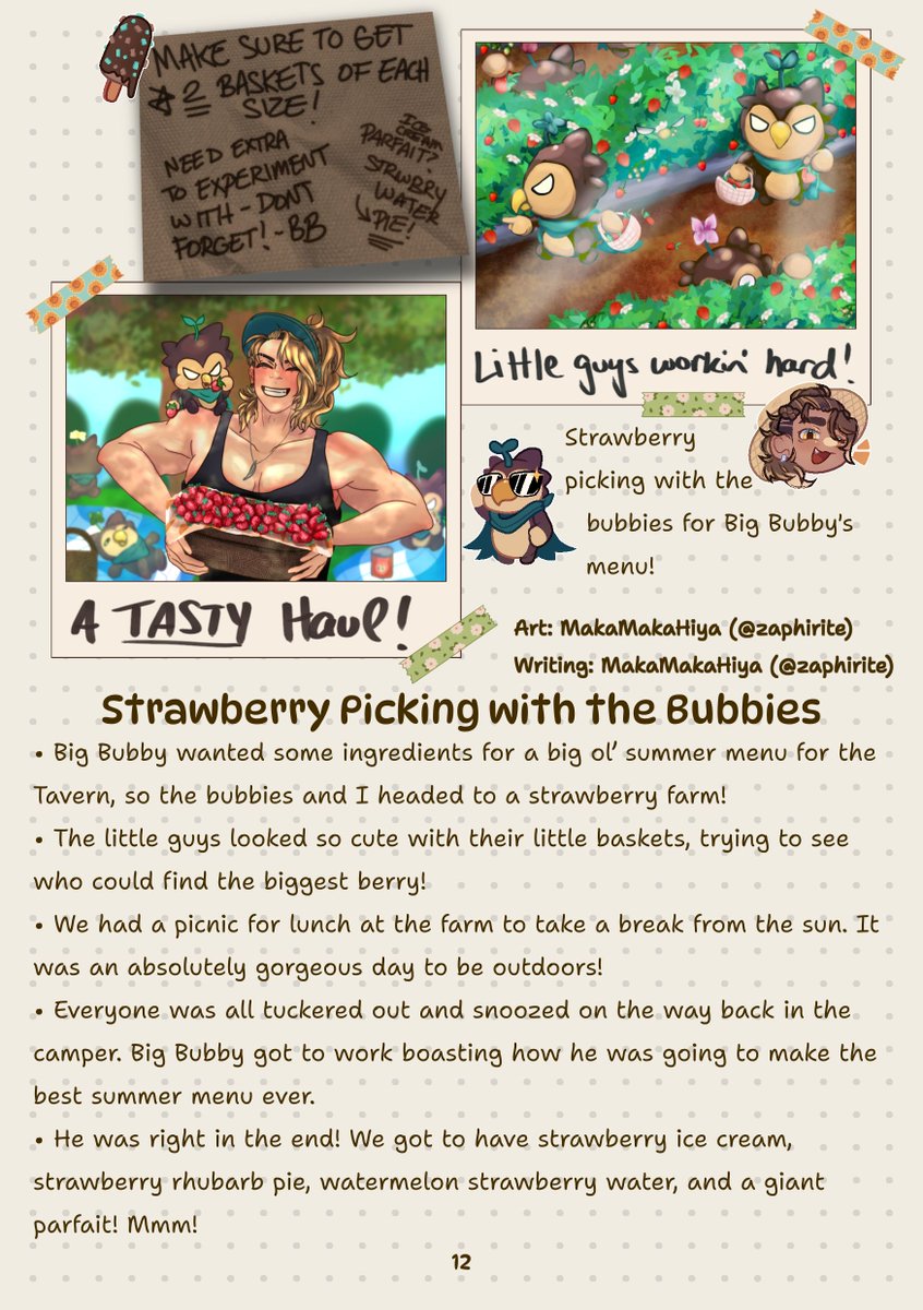ElysiumDelivery's tweet photo. Happy Birthday, @goldbullet_en! 🎉

The bubbies have filled a journal with memories and dreams of the summer! We hope you enjoy the artwork and stories within this junk journal! 💚

https://t.co/cixWe9DtBc

#GBArt #SummertimeGB #HappyBirthdayGribby https://t.co/Lm0eEynkIF