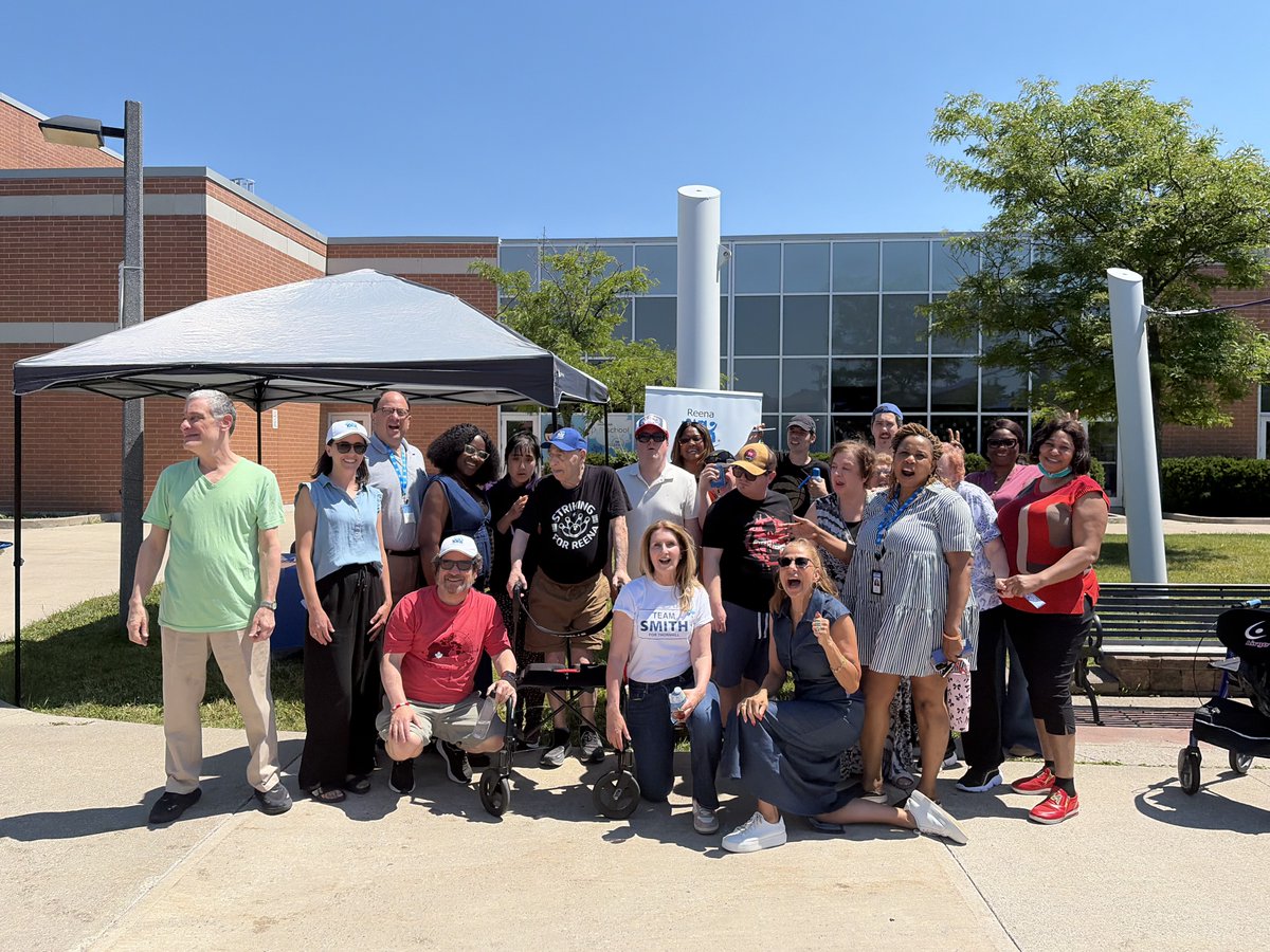 ReenaFoundation's tweet photo. A heartfelt thank you to MPP @laurasthornhill for her longstanding support of Reena's mission and for welcoming the individuals we support to her annual #Community #BBQ.

Events like these are about more than bringing neighbours together—they reflect the kind of community we all want to build: one where people of all abilities are welcomed, included, and recognized as active and valued members of the Thornhill community.

We are especially grateful to MPP Smith for helping share the news about Reena's new Community Health Centre, opening in January 2027. The centre will provide accessible primary care and health services for the entire L4J community, while also helping address the unique healthcare needs of people with intellectual and developmental disabilities. 

Learn more at: https://t.co/hMcSjB6Ivf

Special thanks to His Worship @StevenDelDuca, Mayor of Vaughan, for dropping by our table to share the joy with Reena individuals.

#Community #Inclusion #Thornhill #L4J #Healthcare #DevelopmentalDisabilities #Reena  @keshreport  @GladstoneCFRE