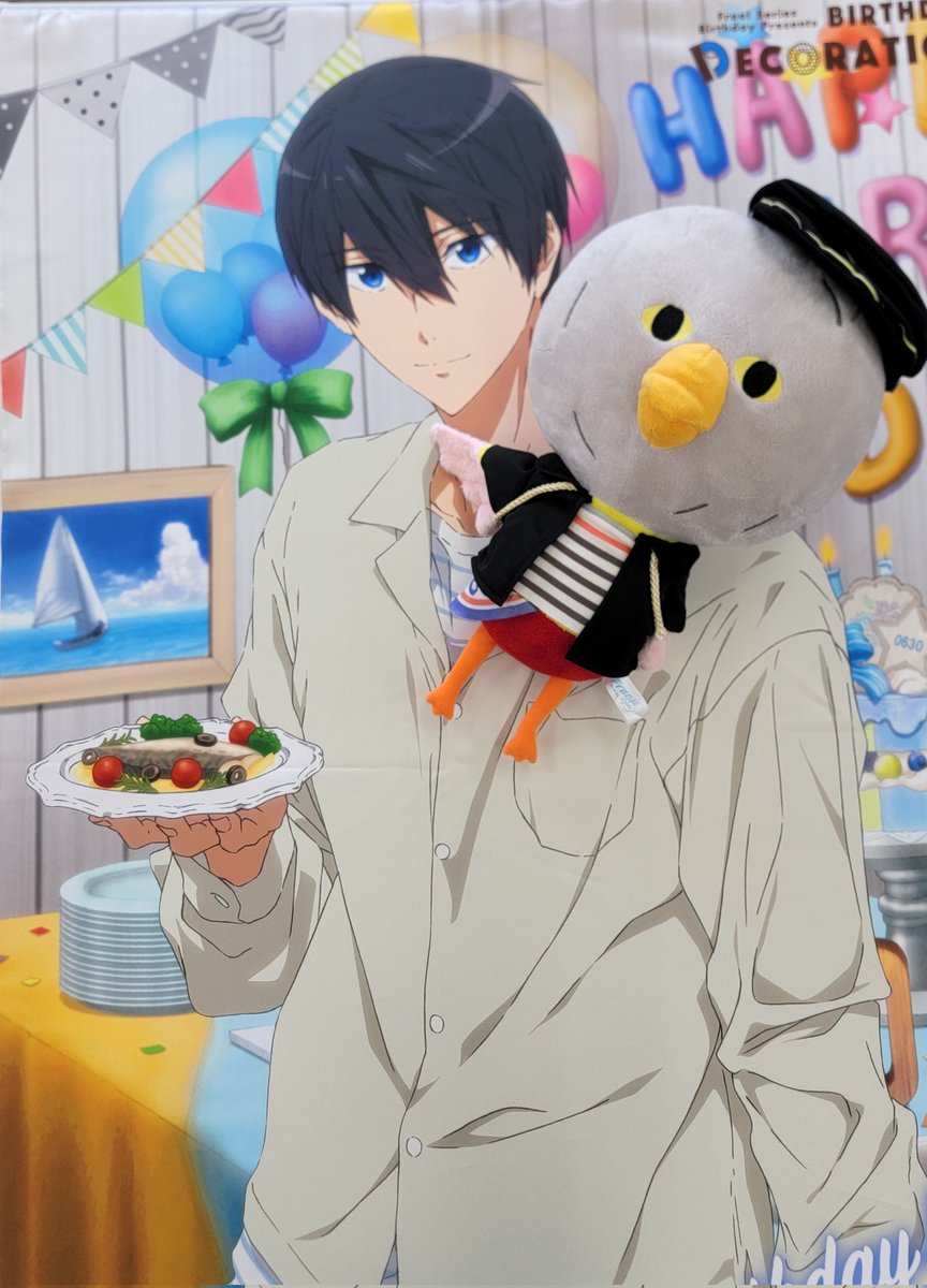 santec_k's tweet photo. 🎂6月30日🎂
【七瀬遙】
🎉HAPPY BIRTHDAY🎉

#イワトビちゃん
#七瀬遙
#Free_Birthday
#Free_Final 
#TV_Free https://t.co/VEZsN0oj5s