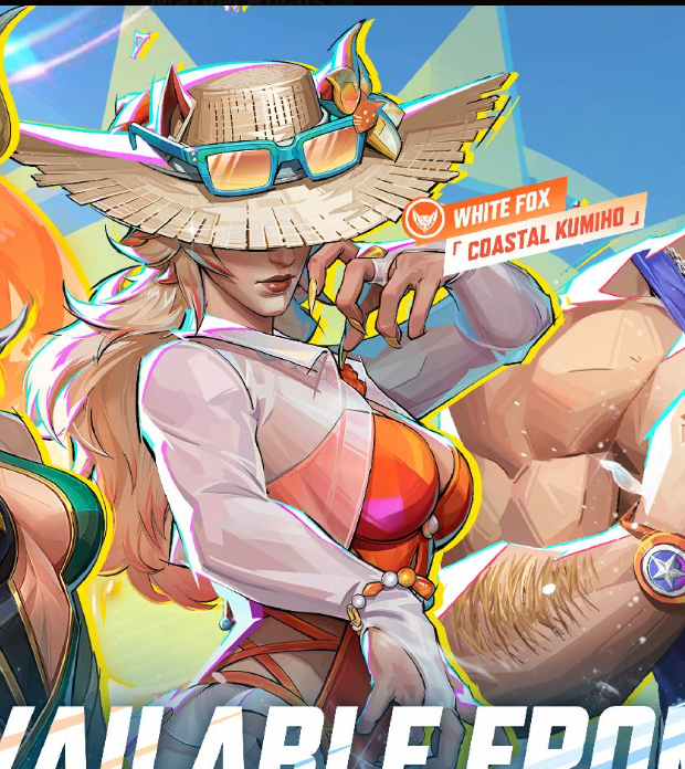 RivalsAssembled's tweet photo. ‼️NEW WHITE FOX SUMMER SKIN REVEALED https://t.co/gJRRuVstAu