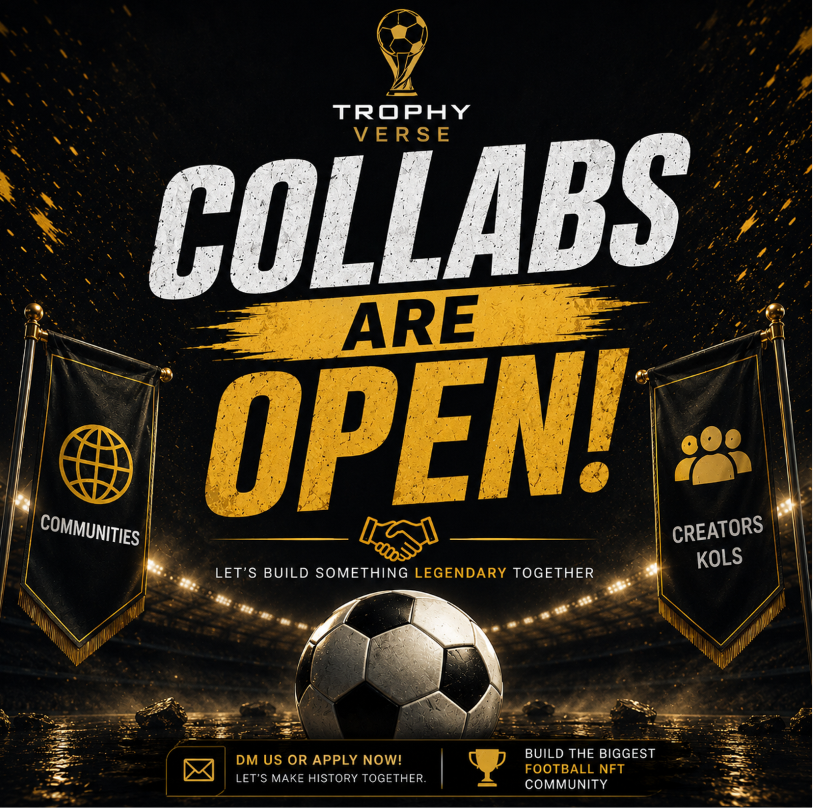 trophyverse_'s tweet photo. Collabs are open 🟥 

Tag your community below or DM 📥us

72 hours 
3x wl giveaway 

LIKE RT and drop wallets 👇 https://t.co/jiESlu261O