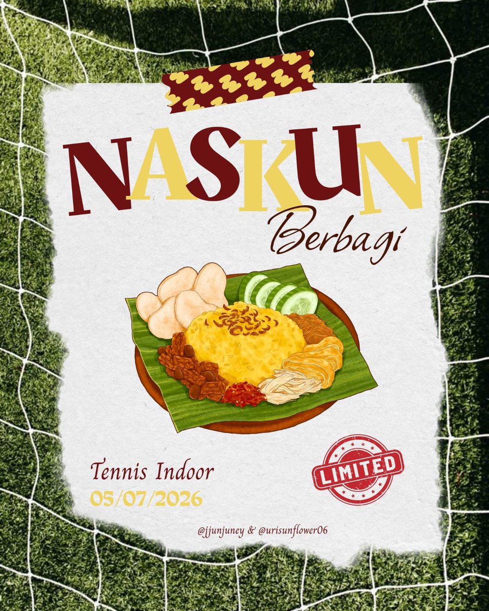 jjunjuney's tweet photo. MBG (Mau Banget Gratis)🤏🏻
by. @urisunflower06 &amp; @jjunjuney

Special birthday gift dari kita berdua. Hope this small gesture from us brings everyone blessings and happiness. Limited stock
See youu🫶🏻💖

#NCTJNJM_DUALITY
#NCTJNJM_DUALITY_JAKARTA https://t.co/aCVMlZt1X1