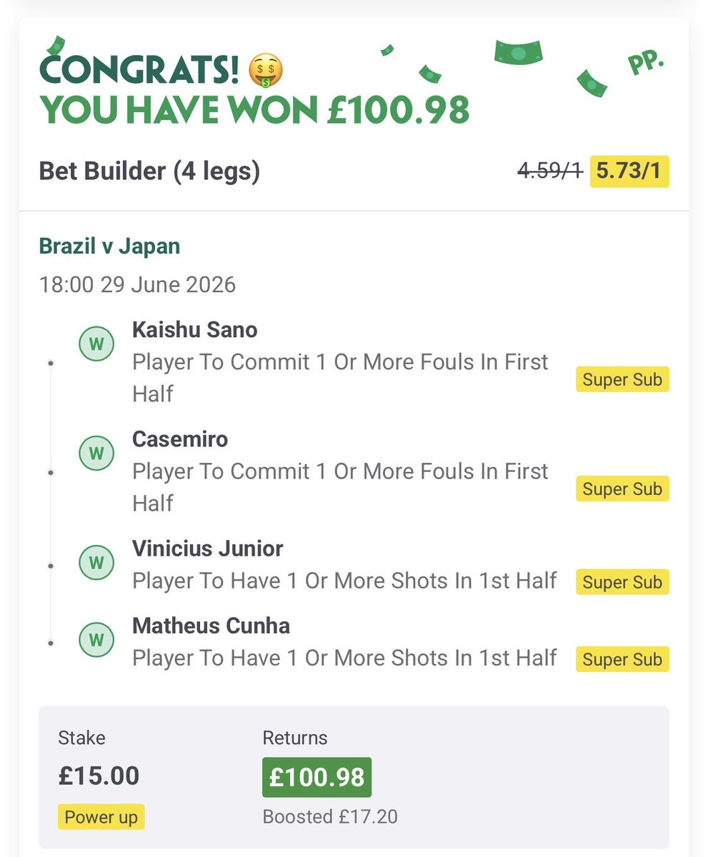ExtraTimeValue's tweet photo. @AndyRobsonTips Thank God it wasn’t Sano he ignored 😂

First half fouls are the way forward Andy! https://t.co/zDynICDb53