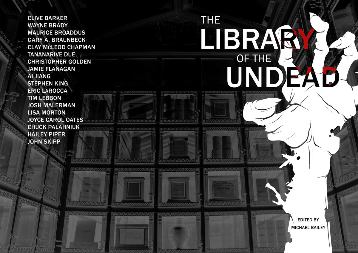 nettirw's tweet photo. It's time for another contributor announcement! THE LIBRARY OF THE UNDEAD welcomes @claymcleod to the line-up with "Battlefront Embalming." https://t.co/HUWEo0gF6R