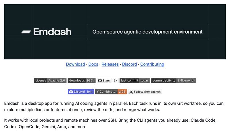 emdashcom's tweet photo. Emdash just crossed 5,000 stars on GitHub.

Excited about our recent progress and what’s to come! https://t.co/PdklKCCUif