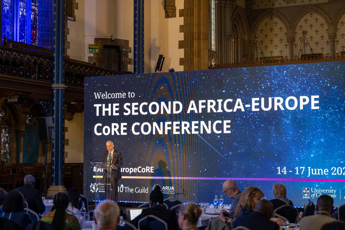 DinkoGroup's tweet photo. From June 14–17, 2026, the @UofGlasgow hosted the 2nd Africa-Europe CoRE Conference. KNUST was represented by team leader @BismarckDinko, PhD, through the ARUA-Guild CoRE AID partnership, strengthening Africa-Europe research collaboration in infectious diseases and global health. https://t.co/bugsU0o7Ub