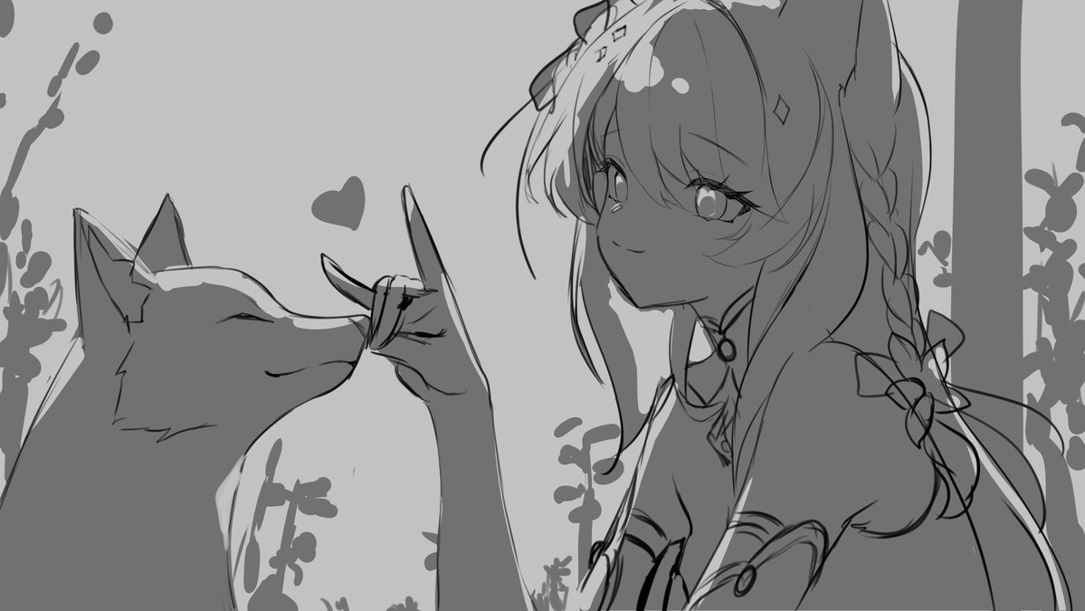 SheeKiart's tweet photo. sketch -> final https://t.co/FCNmbnDVeN