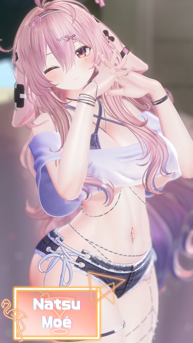 VRC_PGS's tweet photo. .☆┈┈┈┈┈︎ 🌴 ┈┈┈┈┈⟡.·
     　　　キャスト紹介
　　·.⟡┈┈┈┈┈︎ 🌺 ┈┈┈┈┈☆.·

名前 ラシード
 (@torisuto_vrc )
一言 「帰ってきたNatsuMoe！今年は常夏の島で楽しも～♪」

#VRChat #VRC_ナツモエ https://t.co/RXOskljx6T