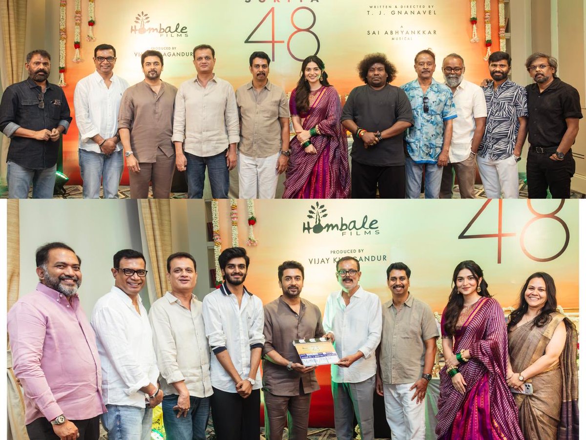 Karthikravivarm's tweet photo. #Suriya48 📸 https://t.co/wobJo2XqH9