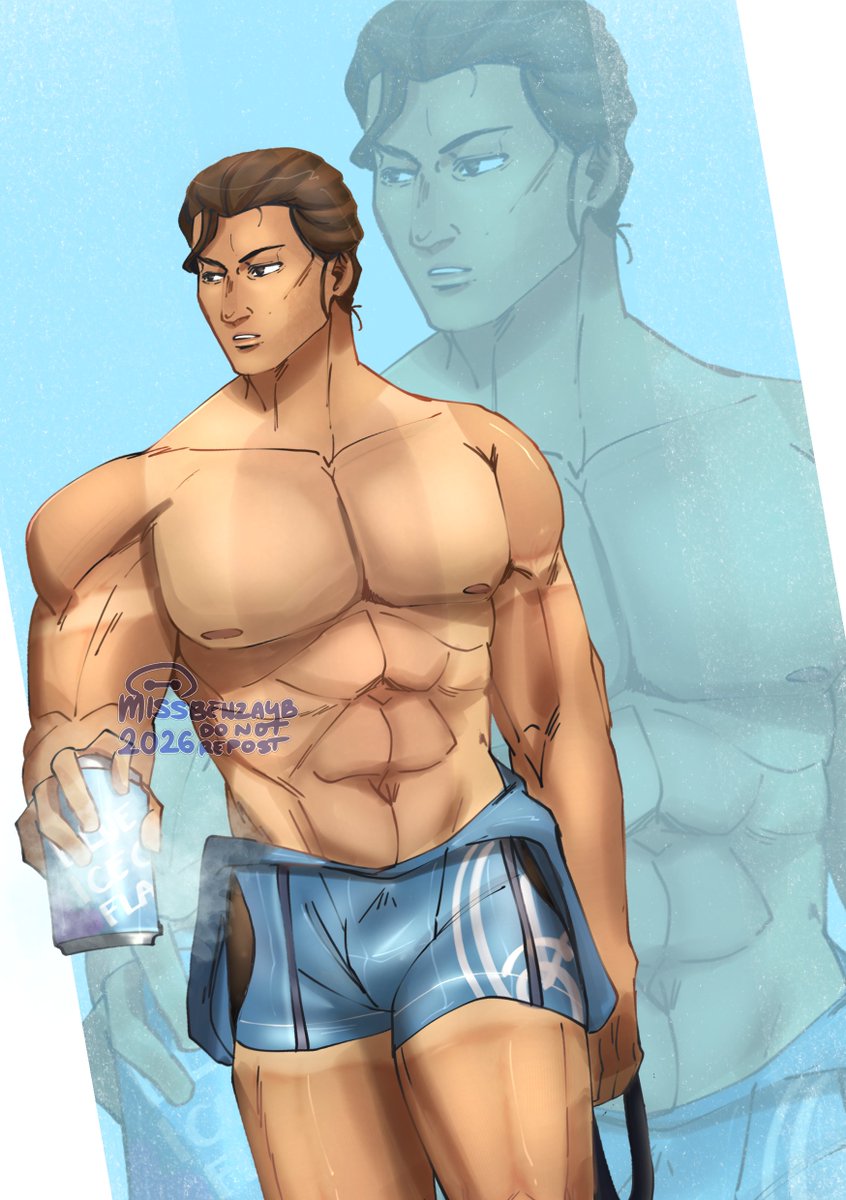 missbenzayb's tweet photo. Grandmaster blueberry ice showing off his tanlines in the summer~ 

#Mortalkombat #Mk1 #bihan #subzero https://t.co/rCOzhNmVOh