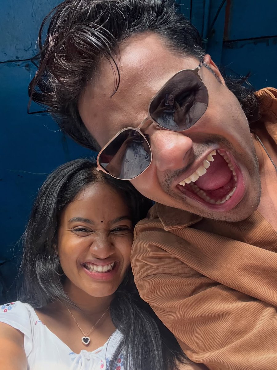 ChennaiTimesTOI's tweet photo. Actress #BrigidaSaga opens up about her relationship with #AnanthRam, offering a glimpse into their shared experiences and the bond they cherish. https://t.co/TGmR1v2FzV
