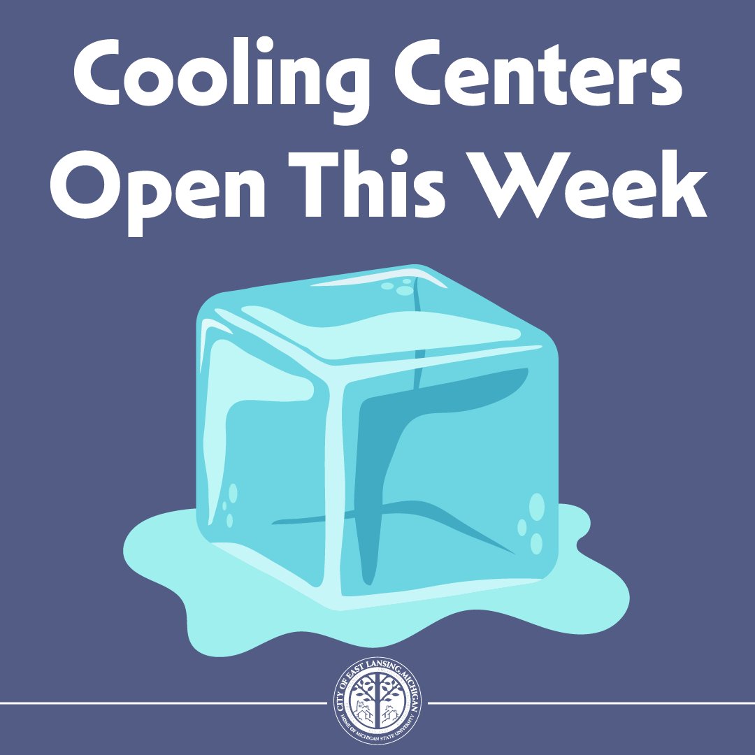 CityofEL's tweet photo. Due to a forecasted heat index (or "feels like temperature") in the 100–110-degree range this week, beginning today through Thursday, July 2, the City is opening two daytime cooling locations for the community. Details: https://t.co/rTzIWqewTN https://t.co/gTqr9e5ATJ