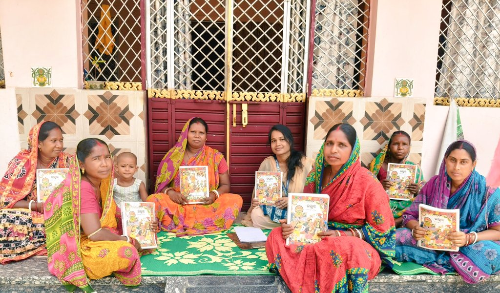 dietmbj's tweet photo. Students of DIET, Mayurbhanj actively contributed to the ULLAS (Understanding Lifelong Learning for All in Society) programme by enrolling neo-literates, conducting orientation sessions, and providing foundational literacy and numeracy support. @dietmbj
@EduMinOfIndia @SMEOdisha https://t.co/1H2OWoEIpe