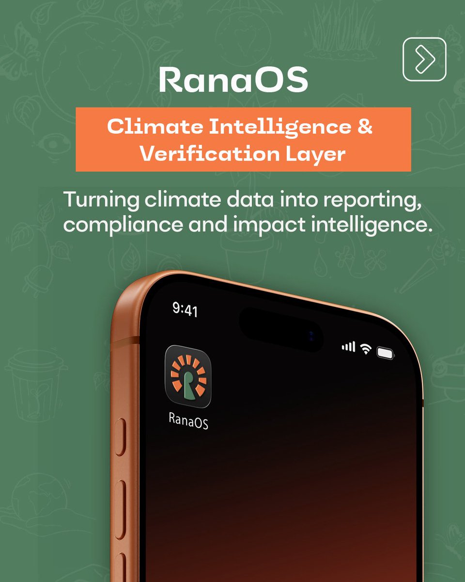 Rana54systems's tweet photo. The future of climate finance depends on trusted climate evidence.

Together, Rana ID, Rana Gateway and Rana OS form an integrated climate evidence ecosystem designed for Africa’s climate future.

#ClimateInfrastructure #ClimateEvidence #ClimateFinance #ClimateData #DigitalMRV https://t.co/aHlZhcl05r