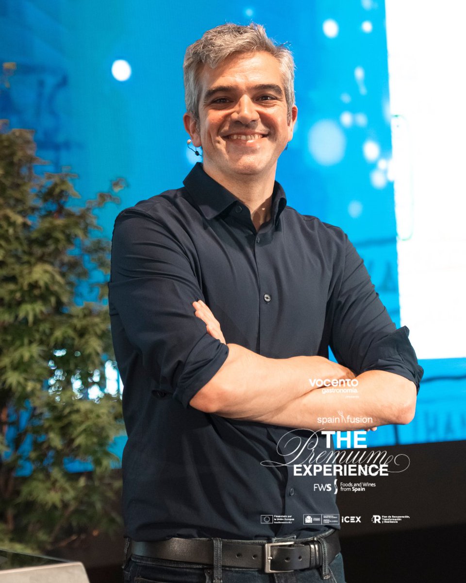 madridfusion's tweet photo. Ferran Centelles, director de vinos de elBullifoundation y corresponsal de Jancis Robinson para España, presentó en Bruselas sus investigaciones sobre neurociencia y comunicación del vino ante sumilleres, chefs y restauradores de la capital europea.

#FoodsWineFromSpain https://t.co/z4LLrkY6kc