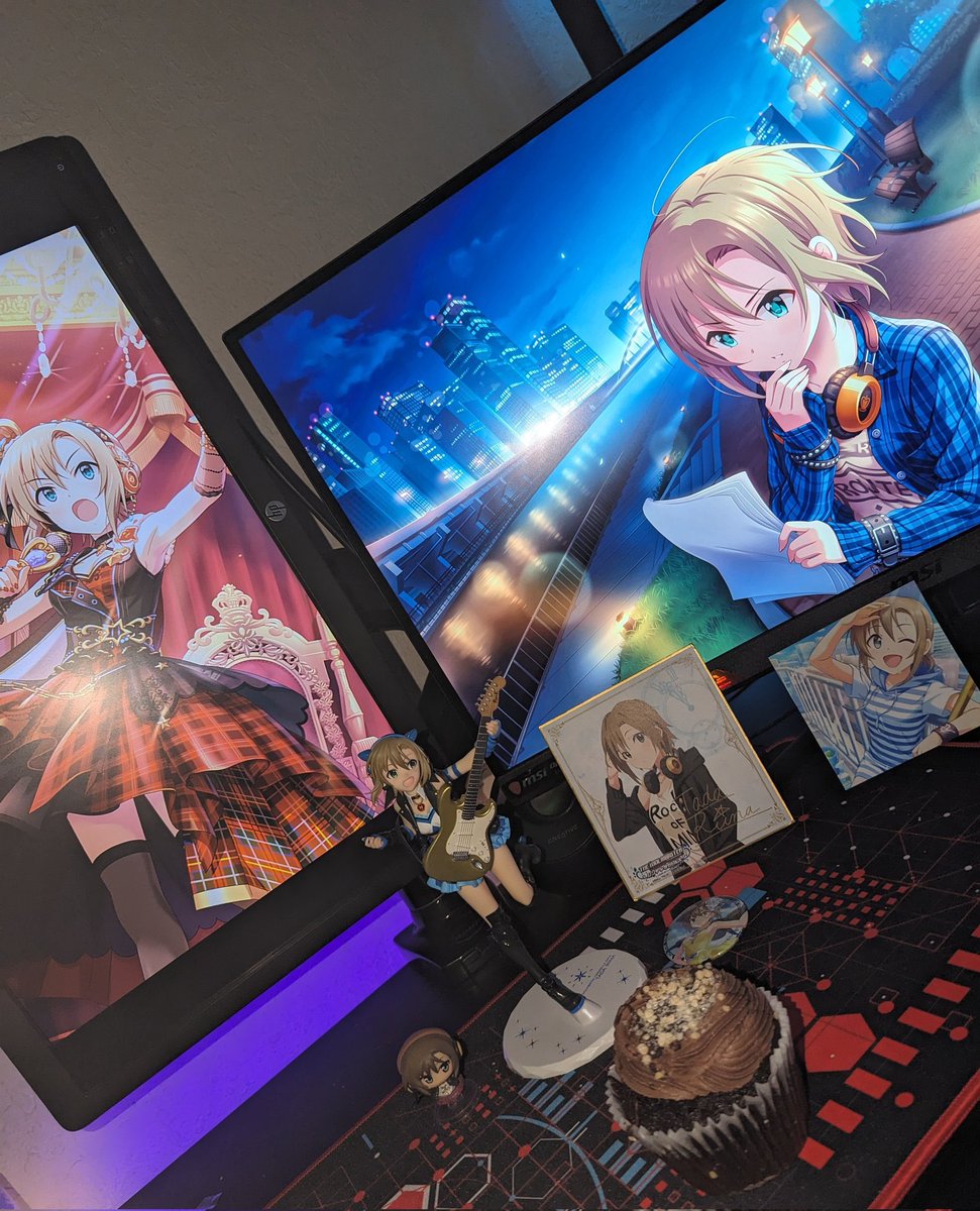 Advenberries's tweet photo. Happy Birthday Riina Tada! You are one of my favorite idols and I am proud to produce you. You mean so much to me, and have shown me to be passionate about what I love. I love you because you are you! 💙🎸 #多田李衣菜生誕祭2026 #多田李衣菜誕生祭2026 https://t.co/QeFehhYWSU